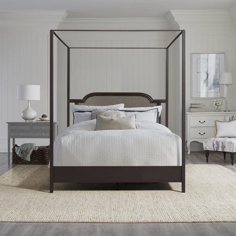 Sand & Stable Abbel Low Profile Canopy Bed & Reviews Wayfair